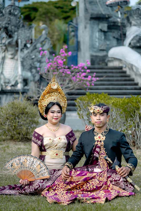 Undangan Resepsi Pawiwahan Tista & Ayu